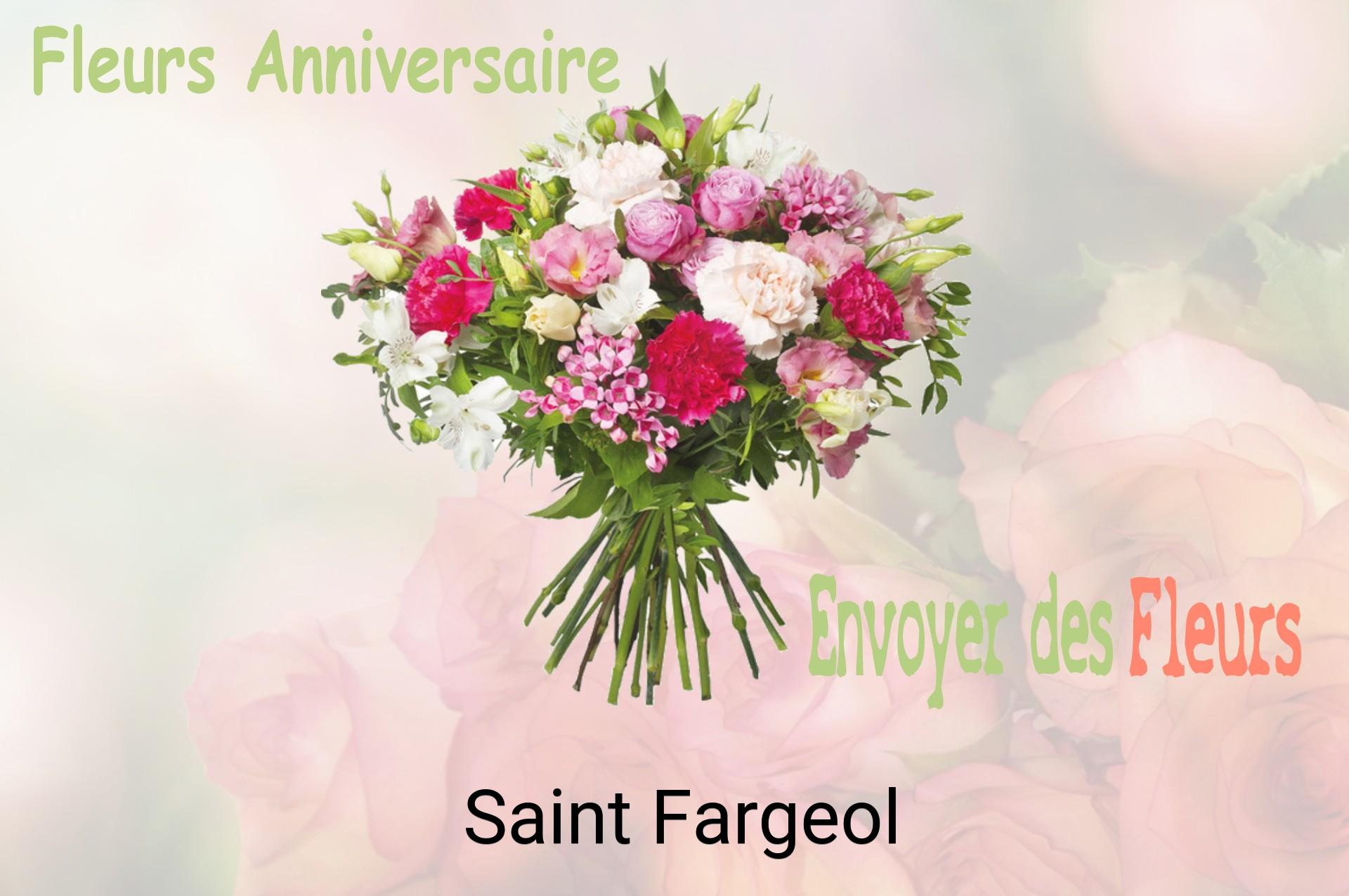 Bouquet de fleurs d’anniversaire livré à Saint-Fargeol