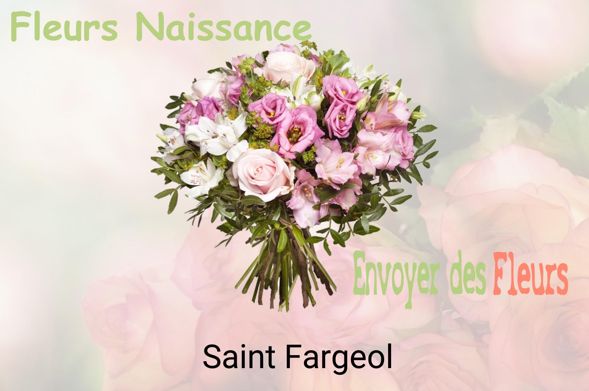 Bouquet de fleurs de naissance livré à Saint-Fargeol
